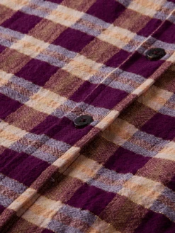 Scotch & Soda Organic Checked Oversized Shirt -Scotch & Soda 168820 Check 20Thistle DTL6