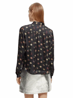 Scotch & Soda Slim Fit Jacquard Shirt 22 Scotch & Soda Slim Fit Jacquard Shirt -Scotch & Soda 168824 Planets MDL BCK