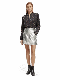 Scotch & Soda Slim Fit Jacquard Shirt 25 Scotch & Soda Slim Fit Jacquard Shirt -Scotch & Soda 168824 Planets MDL FNT