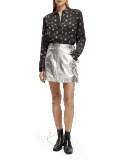 Scotch & Soda Slim Fit Jacquard Shirt 15 Scotch & Soda Slim Fit Jacquard Shirt -Scotch & Soda 168824 Planets NHD FNT