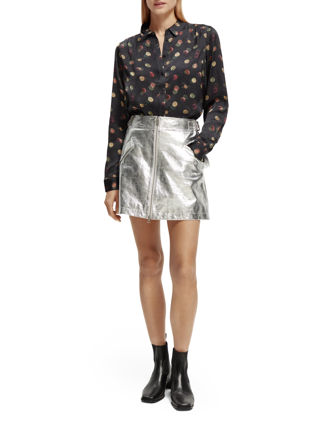 Scotch & Soda Slim Fit Jacquard Shirt 4 Scotch & Soda Slim Fit Jacquard Shirt - Image 2