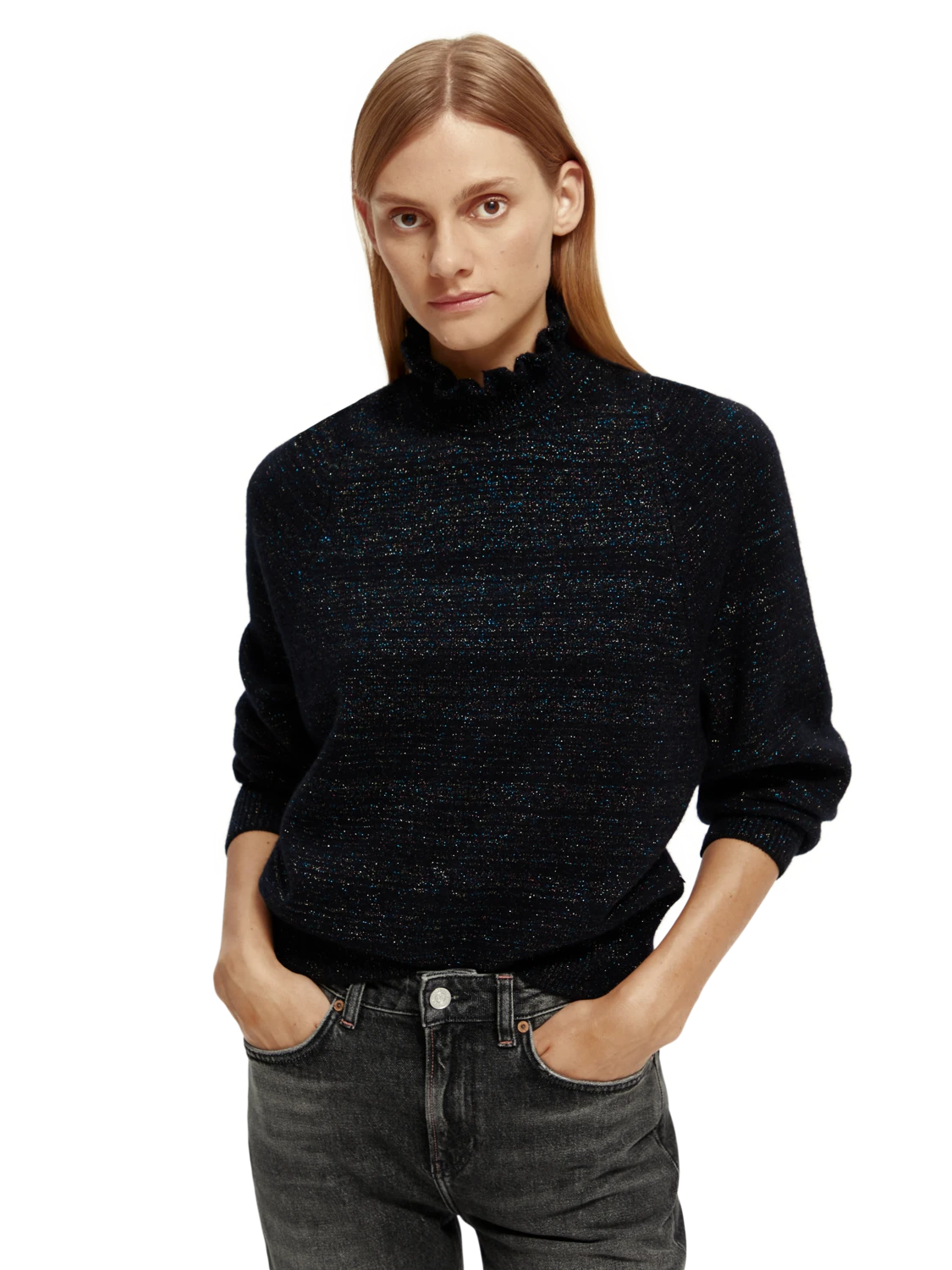 Scotch & Soda Ruffled Turtleneck Sweater 11 Scotch & Soda Ruffled Turtleneck Sweater - Image 9