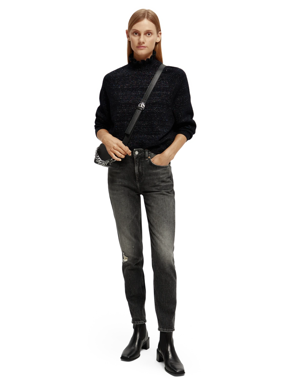 Scotch & Soda Ruffled Turtleneck Sweater 13 Scotch & Soda Ruffled Turtleneck Sweater - Image 11