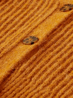 Scotch & Soda Fuzzy Voluminous-Sleeved Cardigan -Scotch & Soda 168911 Cinnamon 20Spice 20Melange DTL6