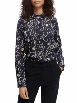 Scotch & Soda Regular-Fit Lightweight Shirt