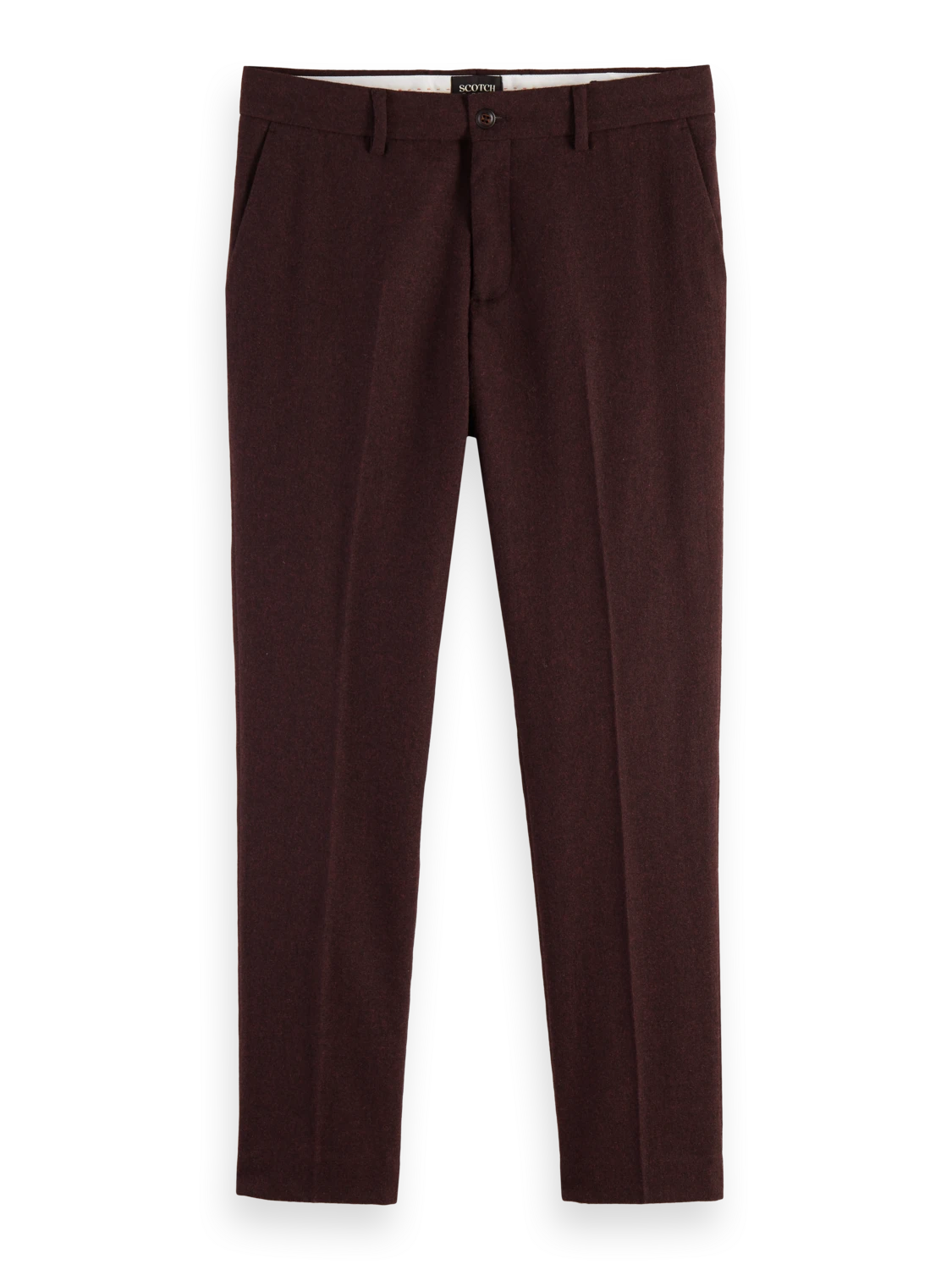 Scotch & Soda The Stuart Slim-Fit Wool-Blend Chino 7 Scotch & Soda The Stuart Slim-Fit Wool-Blend Chino - Image 5