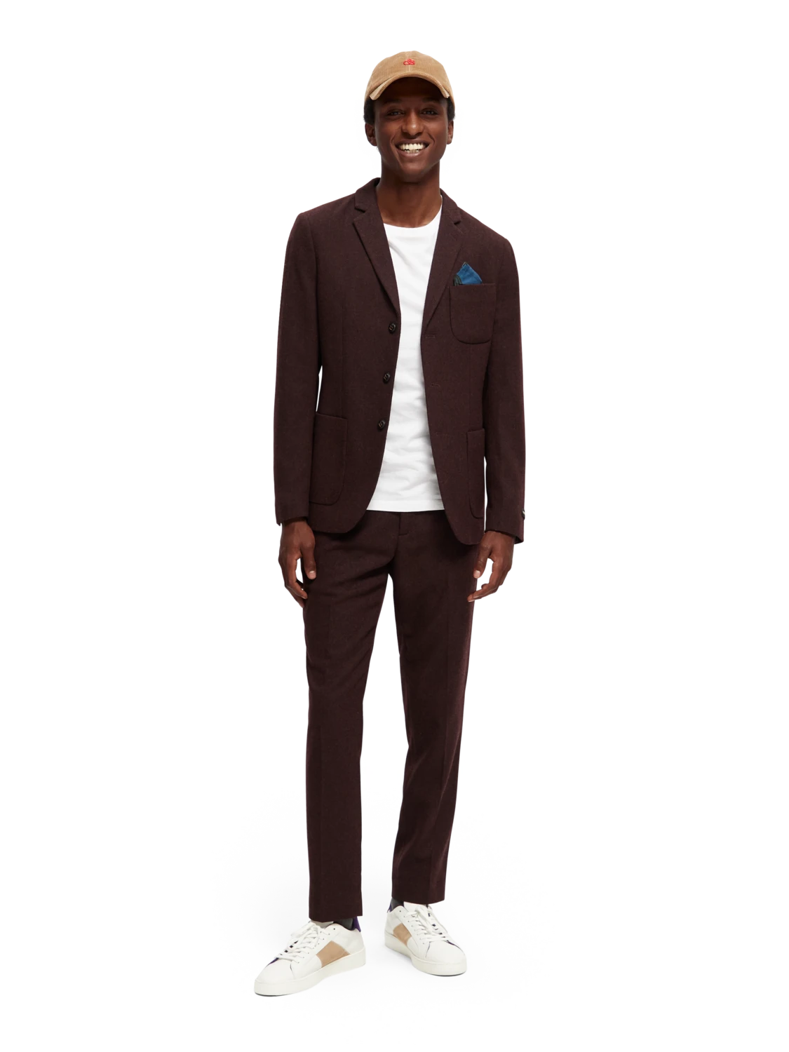 Scotch & Soda The Stuart Slim-Fit Wool-Blend Chino 14 Scotch & Soda The Stuart Slim-Fit Wool-Blend Chino - Image 12