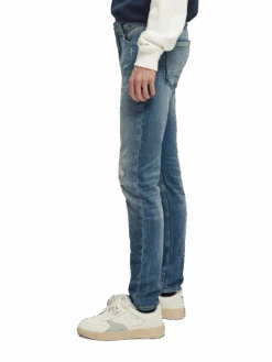 Scotch & Soda The Skim Super-Slim Fit Jeans - Broke Blauw -Scotch & Soda 168975 Broke 20Blauw MDL SDE