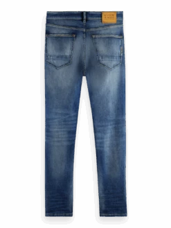Scotch & Soda Skim Skinny Jeans | Cloud Of Smoke -Scotch & Soda 168991 Cloud 20Of 20Smoke BCK