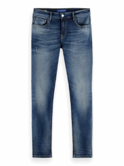 Scotch & Soda Skim Skinny Jeans | Cloud Of Smoke -Scotch & Soda 168991 Cloud 20Of 20Smoke FNT