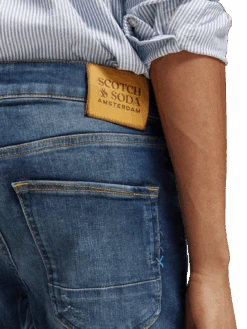 Scotch & Soda Skim Skinny Jeans | Cloud Of Smoke -Scotch & Soda 168991 Cloud 20Of 20Smoke NHD DTL1