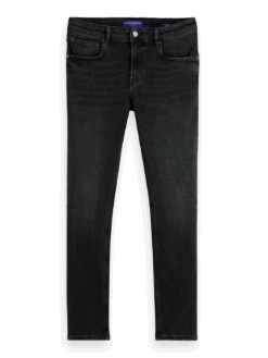 Scotch & Soda The Skim Super-Slim Fit Jeans - Carbon -Scotch & Soda 168992 Carbon FNT
