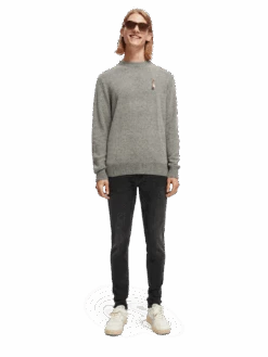 Scotch & Soda The Skim Super-Slim Fit Jeans - Carbon -Scotch & Soda 168992 Carbon MDL FNT