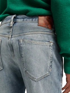 Scotch & Soda The Vert Straight Leg Distressed Jeans -Scotch & Soda 169003 Mars 20Attacks MDL DTL3