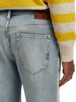 Scotch & Soda The Vert Straight Leg Distressed Jeans -Scotch & Soda 169003 Mars 20Attacks NHD DTL1