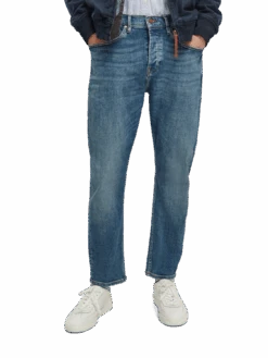 Scotch & Soda The Dean Loose Tapered-Fit Jeans -Scotch & Soda 169008 Blue 20Shift MDL CRP