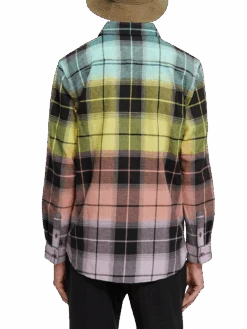 Scotch & Soda Regular-Fit Colourful Checked Flannel Shirt 16 Scotch & Soda Regular-Fit Colourful Checked Flannel Shirt -Scotch & Soda 169050 Combo 20A NHD BCK