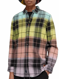 Scotch & Soda Regular-Fit Colourful Checked Flannel Shirt 17 Scotch & Soda Regular-Fit Colourful Checked Flannel Shirt -Scotch & Soda 169050 Combo 20A NHD DTL1