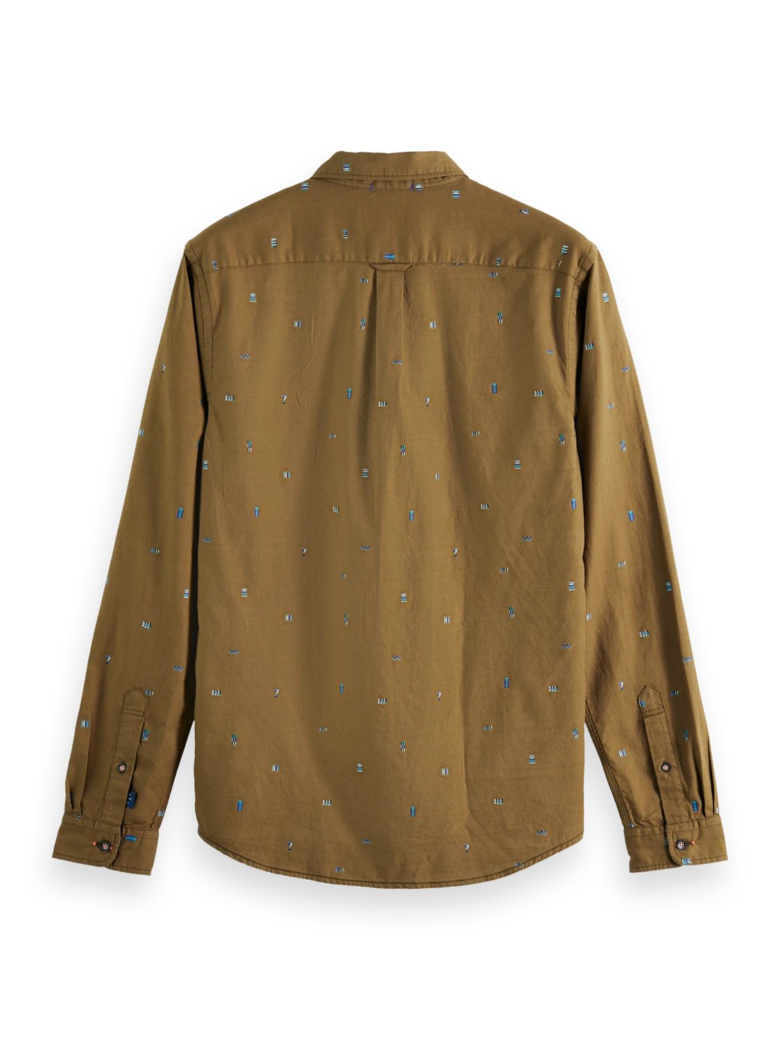 Scotch & Soda Slim Fit Embroidered Oxford Shirt 7 Scotch & Soda Slim Fit Embroidered Oxford Shirt - Image 5