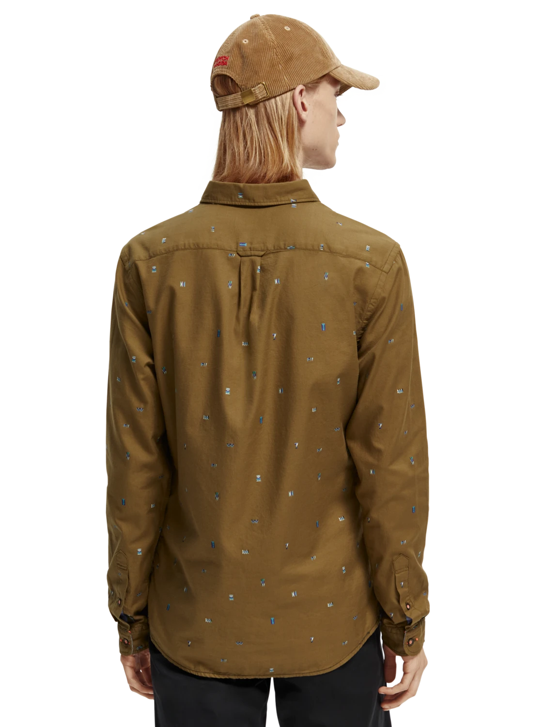 Scotch & Soda Slim Fit Embroidered Oxford Shirt 10 Scotch & Soda Slim Fit Embroidered Oxford Shirt - Image 8