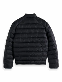 Scotch & Soda Water-Repellent Short Puffer Jacket 23 Scotch & Soda Water-Repellent Short Puffer Jacket -Scotch & Soda 169098 Night BCK