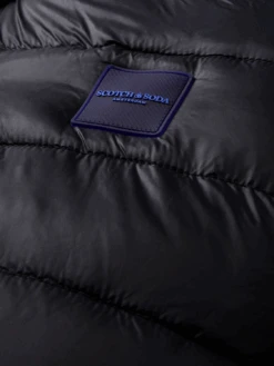 Scotch & Soda Water-Repellent Short Puffer Jacket 24 Scotch & Soda Water-Repellent Short Puffer Jacket -Scotch & Soda 169098 Night DTL6