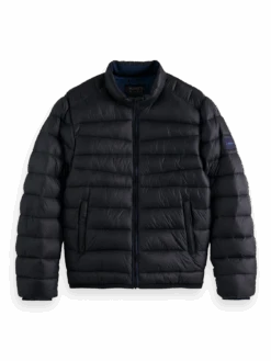 Scotch & Soda Water-Repellent Short Puffer Jacket 22 Scotch & Soda Water-Repellent Short Puffer Jacket -Scotch & Soda 169098 Night FNT