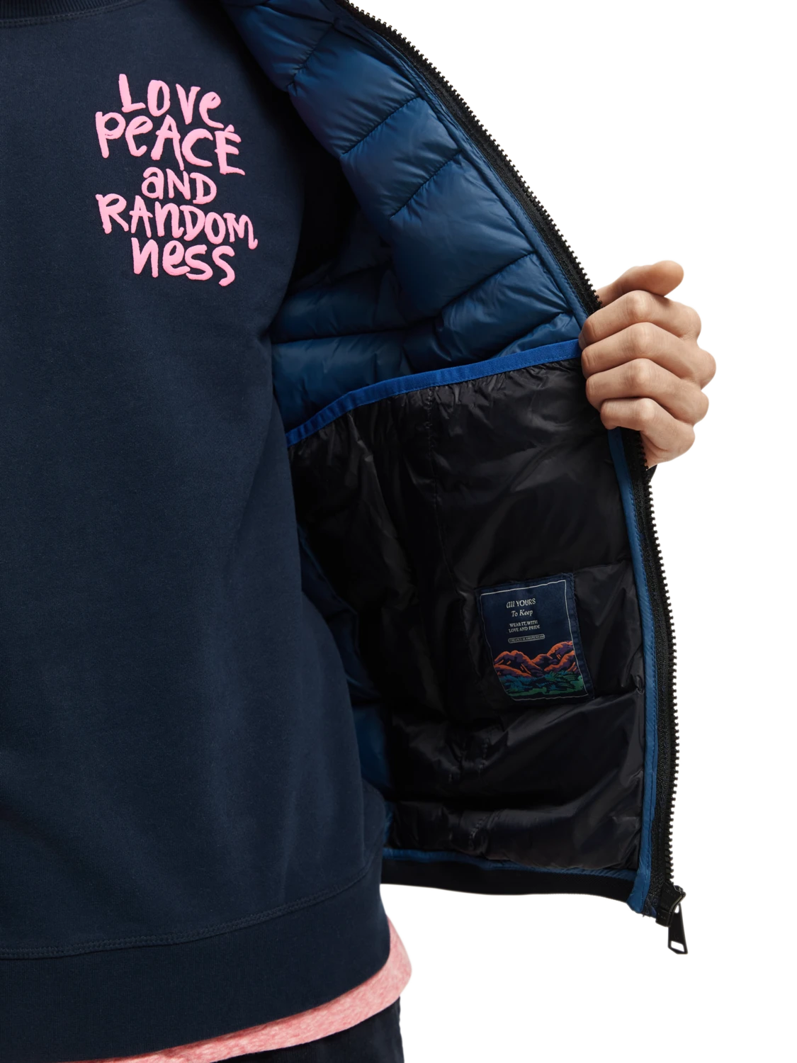 Scotch & Soda Water-Repellent Short Puffer Jacket 6 Scotch & Soda Water-Repellent Short Puffer Jacket - Image 4