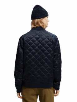 Scotch & Soda Printed Bomber Jacket -Scotch & Soda 169112 Combo 20A MDL BCK