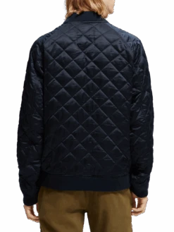 Scotch & Soda Printed Bomber Jacket -Scotch & Soda 169112 Combo 20A NHD BCK