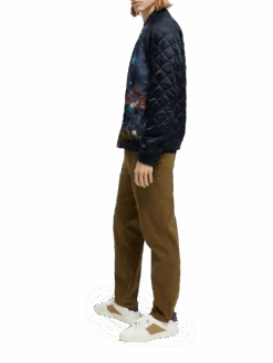 Scotch & Soda Printed Bomber Jacket -Scotch & Soda 169112 Combo 20A NHD SDE