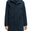 Scotch & Soda Long Teddy-Lined Parka 1 Scotch & Soda Long Teddy-Lined Parka -Scotch & Soda 169113 Navy NHD CRP