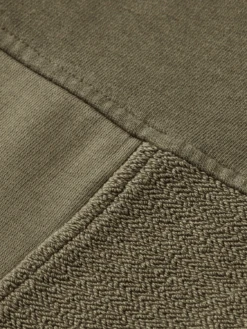 Scotch & Soda Patched Organic Cotton Felpa Sweatpants -Scotch & Soda 169124 Military DTL6