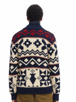 Scotch & Soda Chunky Wool-Blend Zip Cardigan With Detachable Inner Jacket 30 Scotch & Soda Chunky Wool-Blend Zip Cardigan With Detachable Inner Jacket -Scotch & Soda 169162 Combo 20A MDL BCK