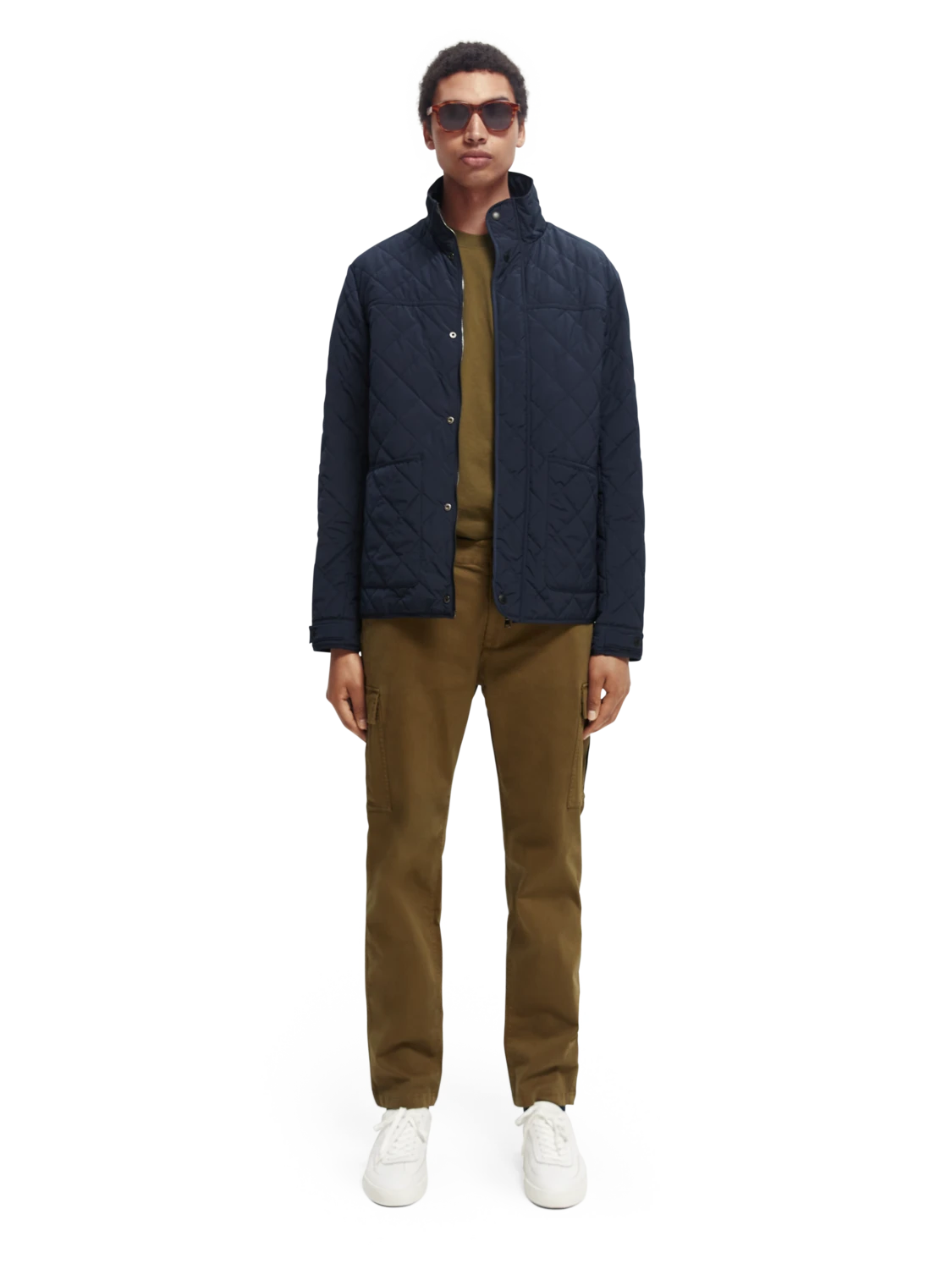 Scotch & Soda Chunky Wool-Blend Zip Cardigan With Detachable Inner Jacket 16 Scotch & Soda Chunky Wool-Blend Zip Cardigan With Detachable Inner Jacket - Image 14