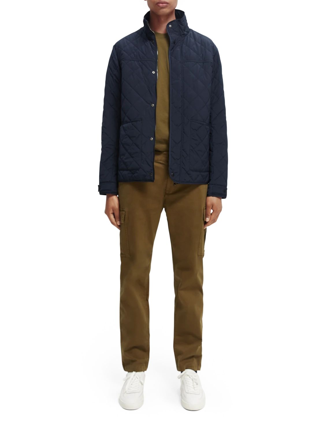 Scotch & Soda Chunky Wool-Blend Zip Cardigan With Detachable Inner Jacket 19 Scotch & Soda Chunky Wool-Blend Zip Cardigan With Detachable Inner Jacket - Image 17
