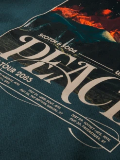 Scotch & Soda Artwork Felpa Hoodie -Scotch & Soda 169194 Space 20Green DTL6