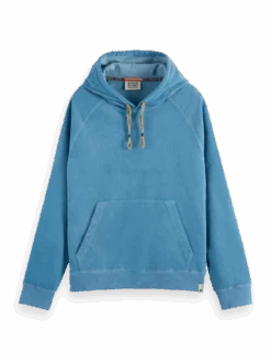 Scotch & Soda Organic Cotton Corduroy Hoodie 18 Scotch & Soda Organic Cotton Corduroy Hoodie -Scotch & Soda 169195 Winter 20Sky FNT