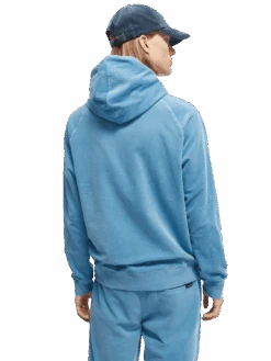 Scotch & Soda Organic Cotton Corduroy Hoodie 22 Scotch & Soda Organic Cotton Corduroy Hoodie -Scotch & Soda 169195 Winter 20Sky MDL BCK