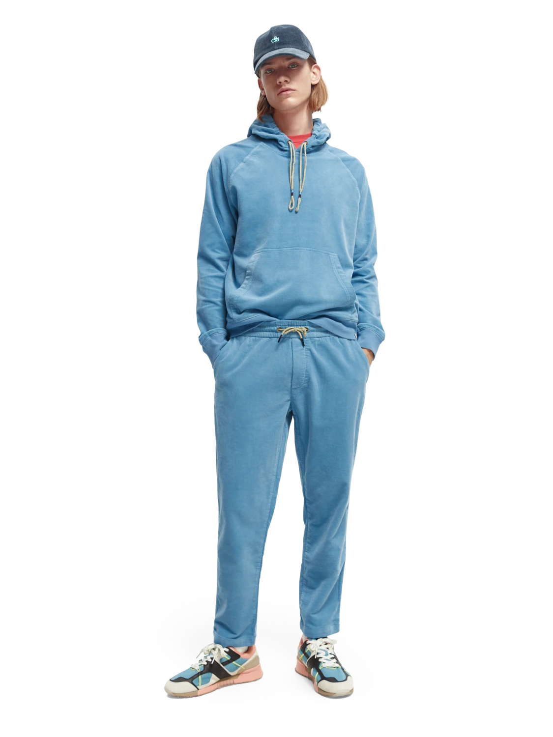 Scotch & Soda Organic Cotton Corduroy Hoodie 14 Scotch & Soda Organic Cotton Corduroy Hoodie - Image 12