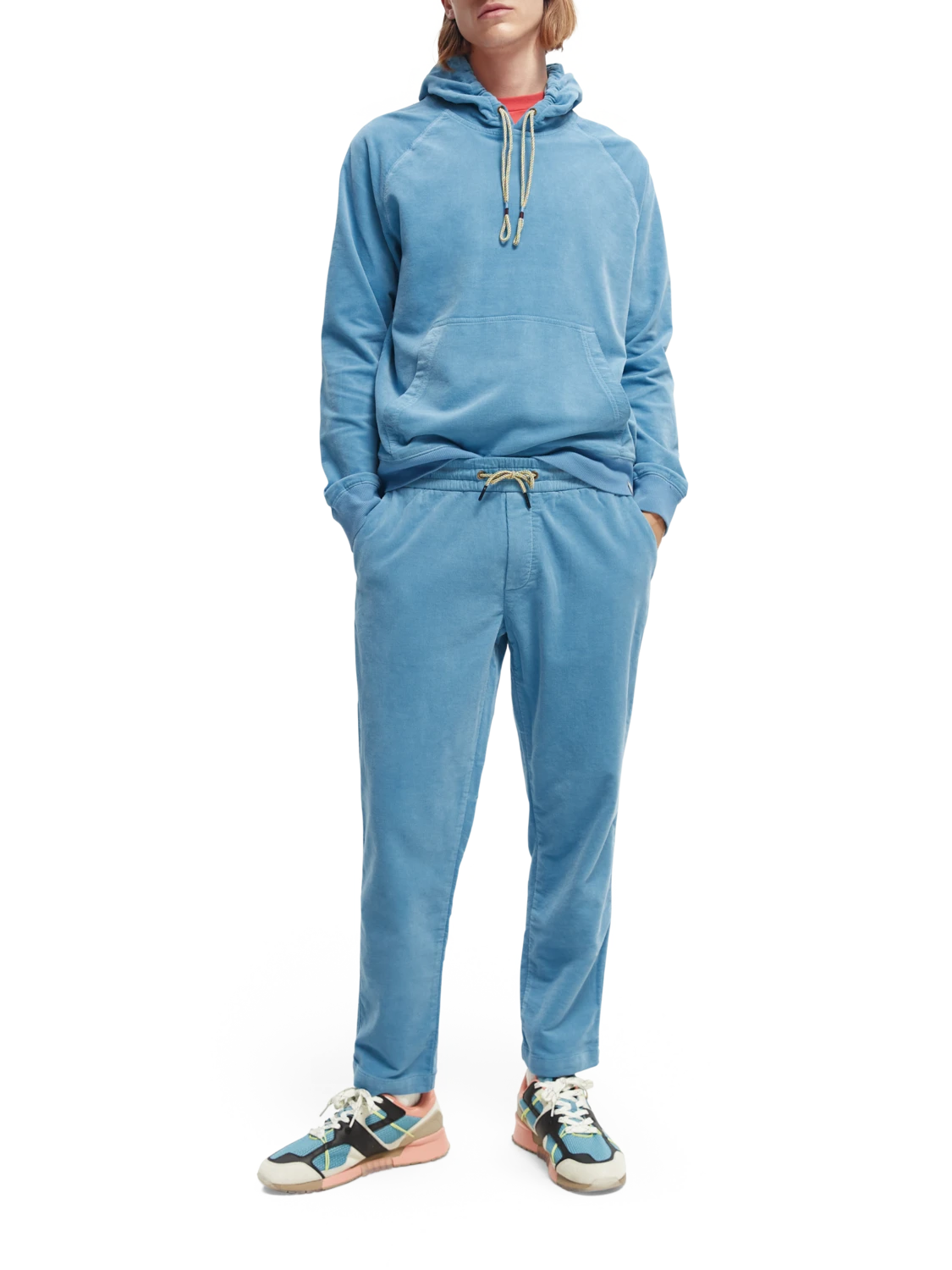 Scotch & Soda Organic Cotton Corduroy Hoodie 4 Scotch & Soda Organic Cotton Corduroy Hoodie - Image 2