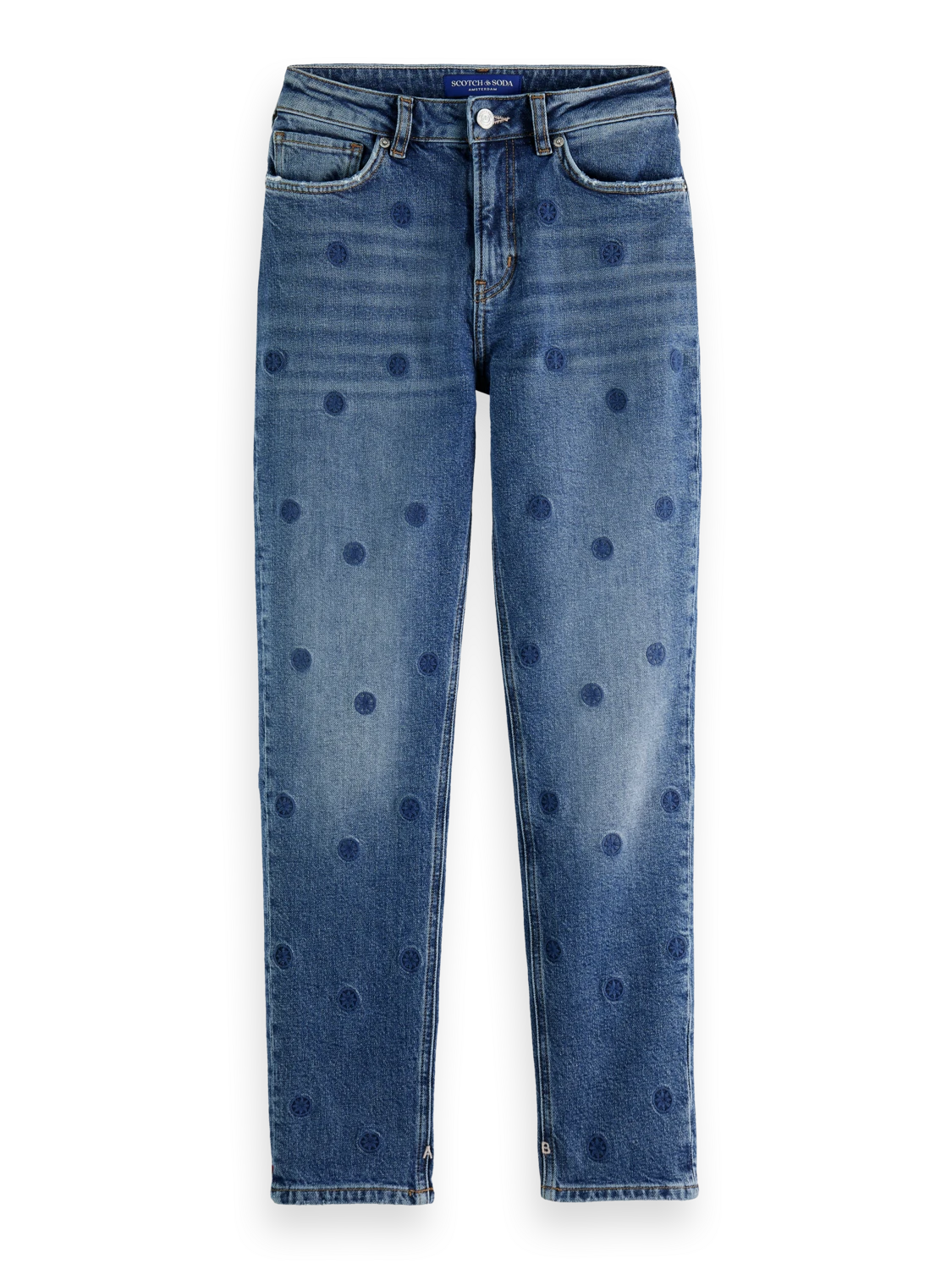 Scotch & Soda High Five High-Rise Slim Fit Jeans 7 Scotch & Soda High Five High-Rise Slim Fit Jeans - Image 5