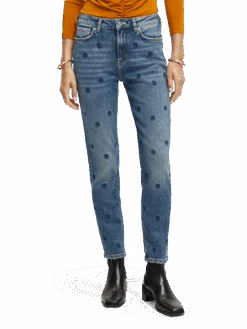 Scotch & Soda High Five High-Rise Slim Fit Jeans 27 Scotch & Soda High Five High-Rise Slim Fit Jeans -Scotch & Soda 169217 Venus MDL CRP