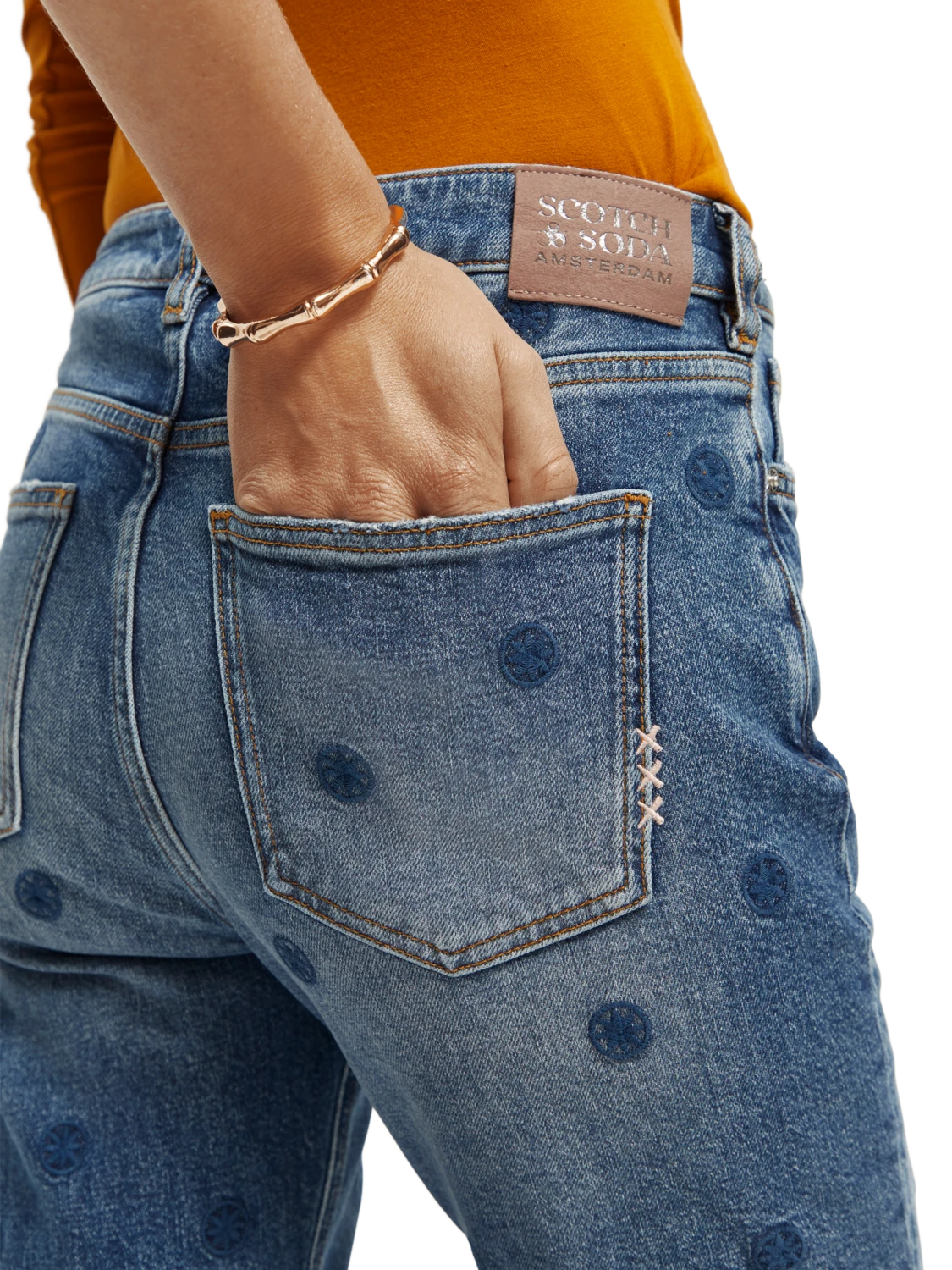 Scotch & Soda High Five High-Rise Slim Fit Jeans 14 Scotch & Soda High Five High-Rise Slim Fit Jeans - Image 12