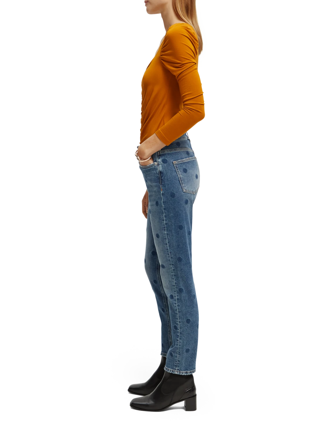 Scotch & Soda High Five High-Rise Slim Fit Jeans 18 Scotch & Soda High Five High-Rise Slim Fit Jeans - Image 16