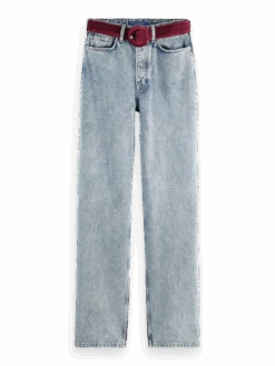 Scotch & Soda The Ripple High-Rise Jeans Organic Cotton -Scotch & Soda 169225 The 20Cosmos FNT