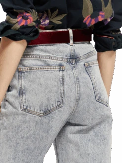 Scotch & Soda The Ripple High-Rise Jeans Organic Cotton -Scotch & Soda 169225 The 20Cosmos NHD DTL3