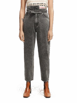 Scotch & Soda The Tide Balloon Fit Jeans 27 Scotch & Soda The Tide Balloon Fit Jeans -Scotch & Soda 169338 Washed 20Black MDL CRP