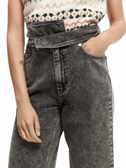 Scotch & Soda The Tide Balloon Fit Jeans 21 Scotch & Soda The Tide Balloon Fit Jeans -Scotch & Soda 169338 Washed 20Black NHD DTL1