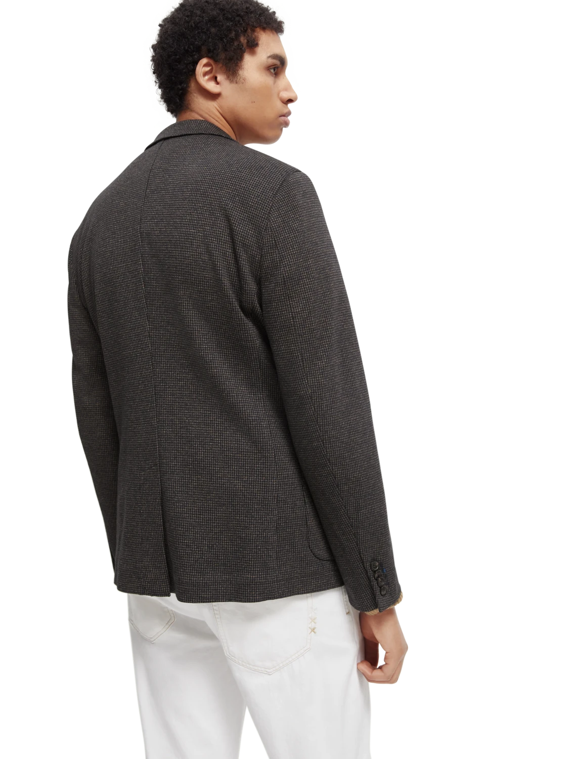 Scotch & Soda Knitted Single-Breasted Blazer 11 Scotch & Soda Knitted Single-Breasted Blazer - Image 9